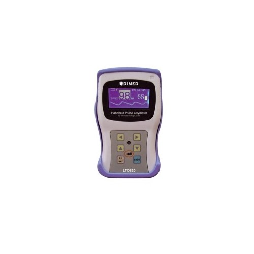 Pulsioxímetro digital de mesa com alarme