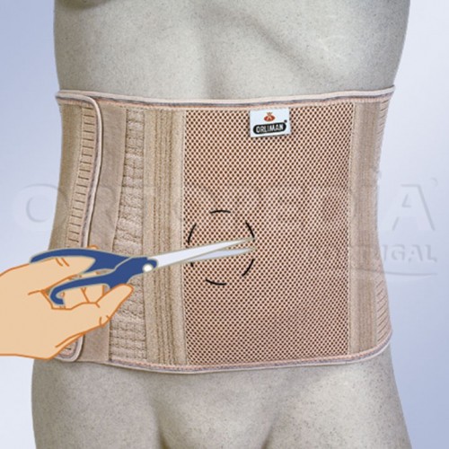 FAIXA ABDOMINAL PARA OSTOMIZADOS SEM FURO