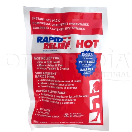 Compressa de quente instantâneo 