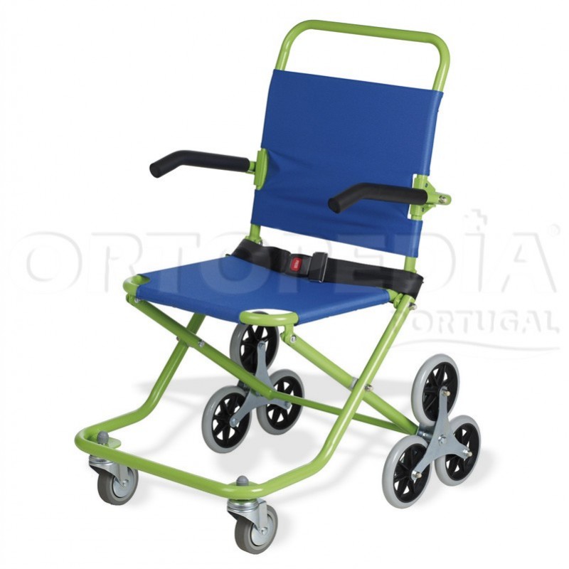 Cadeira de rodas para trepar degraus
