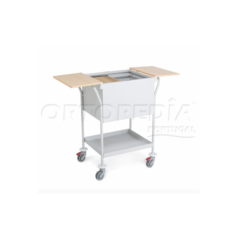 Carro de processos clínicos