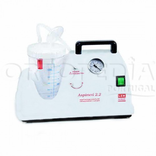 Aspirador portátil de fluídos do corpo