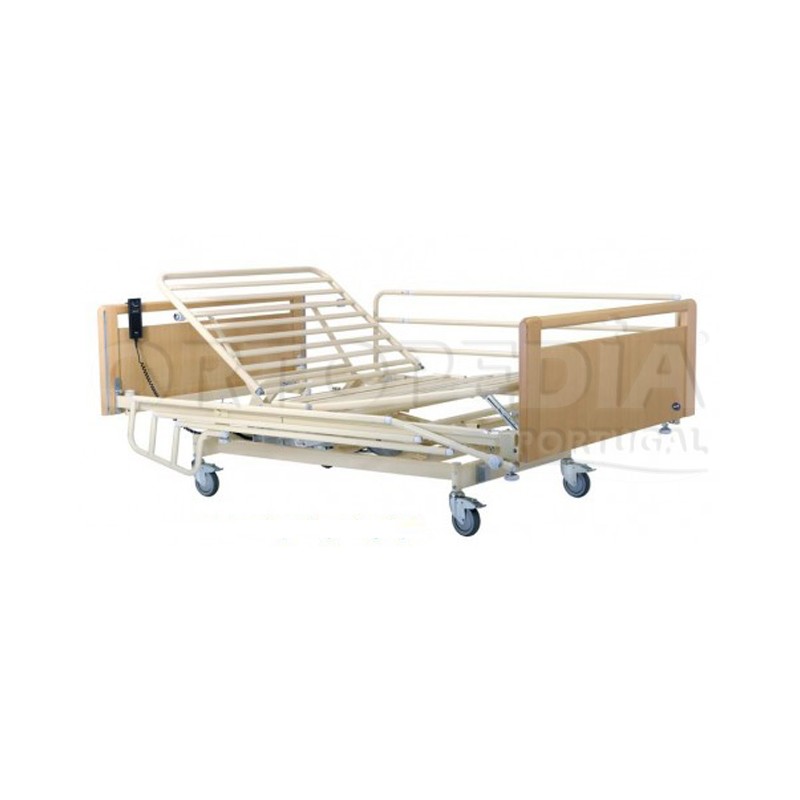 Cama hospitalar eléctrica variável em altura 