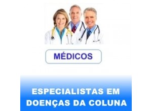 ESPECIALISTAS EM DOENÇAS DA COLUNA